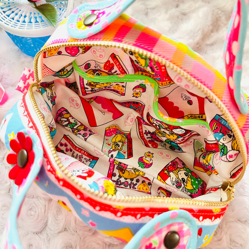 おとめちっく」昭和レトロなミニボストンバッグ ボストンバッグ