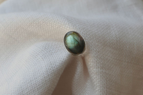 [アゲハ蝶のlabradorite]ring 6枚目の画像