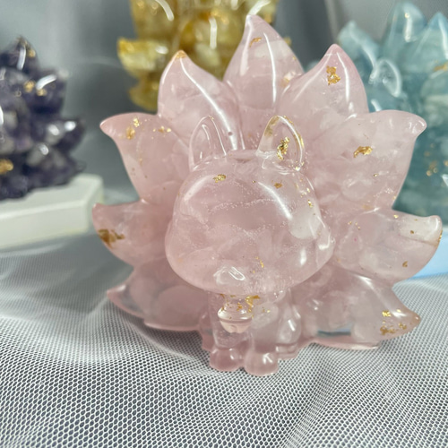 当店オリジナルデザイン手彫り彫刻 世界にひとつだけの作品 九尾