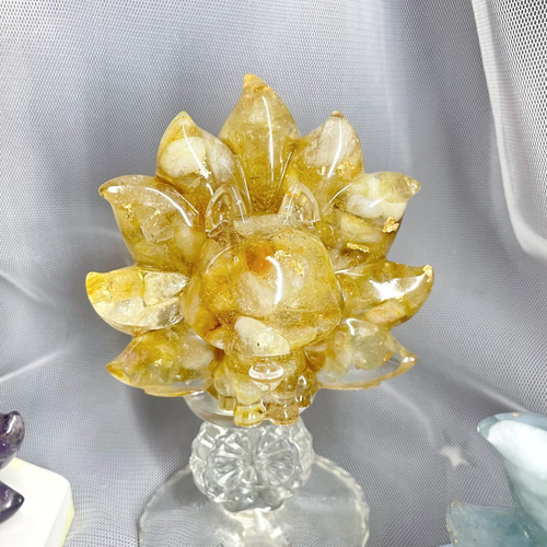 手工製作】-天然能量水晶大九尾狐/水晶擺飾其他擺飾Shin.Q崑式手 手工製作】-天然能量水晶大九尾狐/水晶擺飾其他擺飾Shin.Q崑式手