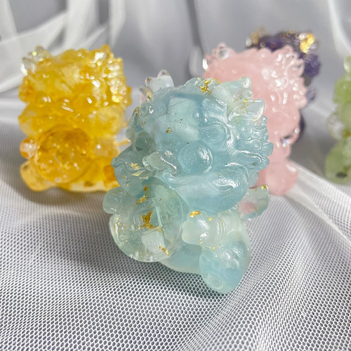 手作り】天然水晶 かじり銭 貔貅/水晶飾り その他置物 Shin.Q崑