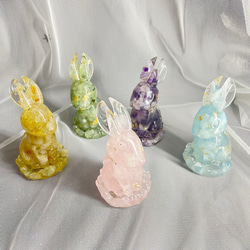 手作り】天然エネルギークリスタルキャンドルホルダー/無料ティー