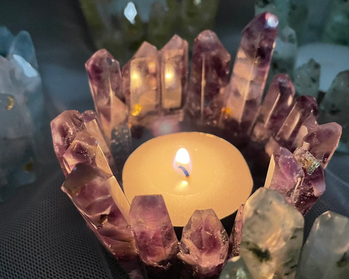 水晶　キャンドルスタンド 41U1P9ZETmL._SS200_.jpg
