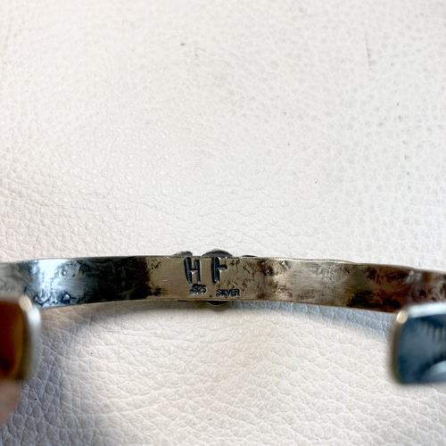 silver925 ターコイズ シルバーバングル ブレスレット#インディアン