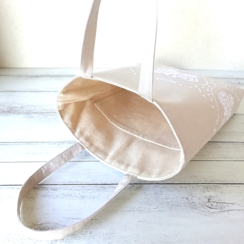 SALE☆ミナペルホネンforest wing 刺繍リネンのトートバッグ/light 