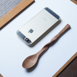 (訂製) 扭曲木湯匙（胡桃木）A011-0 第5張的照片