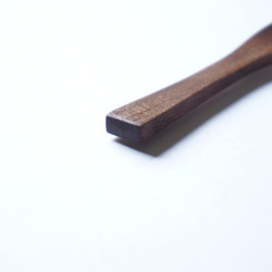 (訂製) 扭曲木湯匙（胡桃木）A011-0 第9張的照片