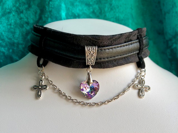 【Self-Portrait】マルチクリスタルチョーカー Multi Crystal Choker – self-portrait-US