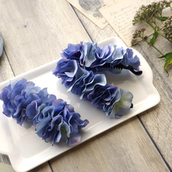 バナナクリップ ■ 濃密に花開く　紫陽花 ■ #5 ブルー 9枚目の画像