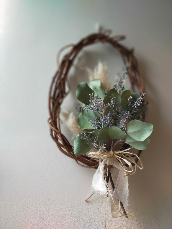 1.ユーカリオーバルリース