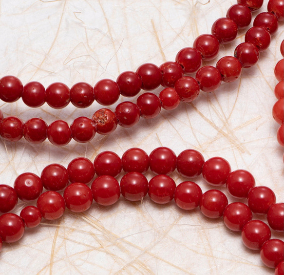 赤珊瑚　本連数珠(６mm玉使用) 
