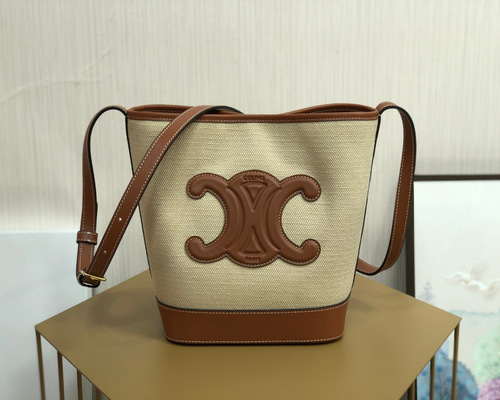 CELINE セリーヌ トリオ ショルダーバッグ カーフ レディース