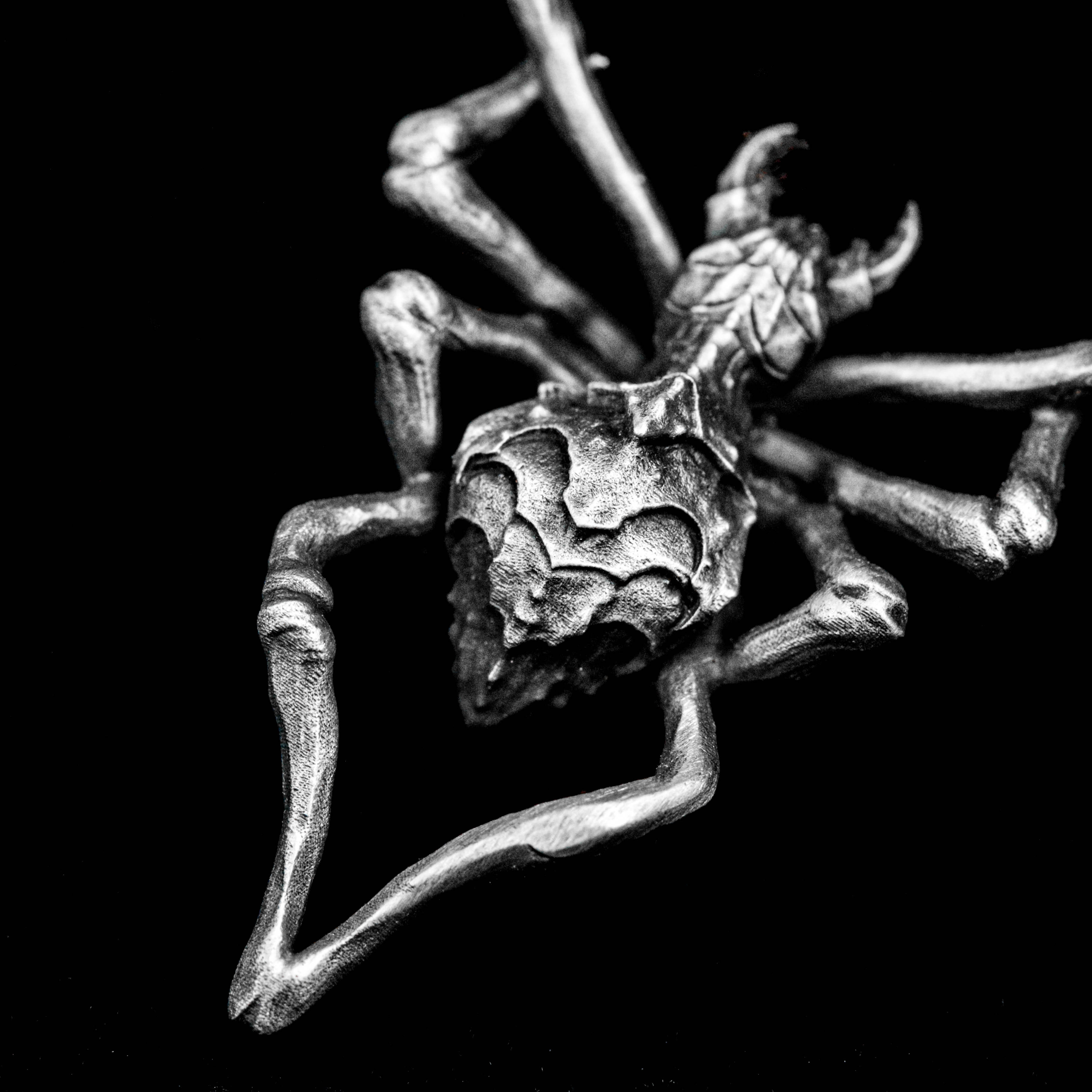 シルバー スパイダー ペンダント、動物のペンダント、小動物ペンダント、夫婦のペンダント