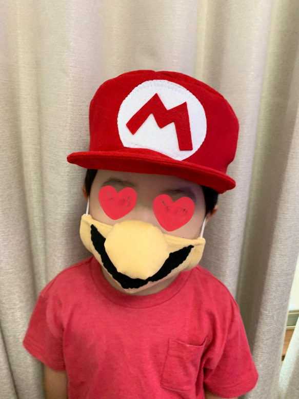 マリオ、ルイージ帽子１つ 6枚目の画像