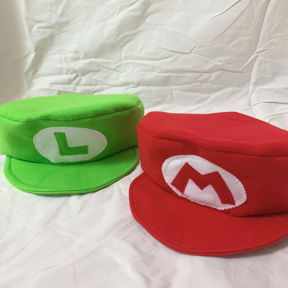 USJユニバ マリオ・ルイージ 帽子とパーカーセット USJユニバ マリオ