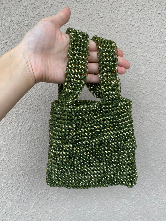 【olive】mini hand bag 2枚目の画像