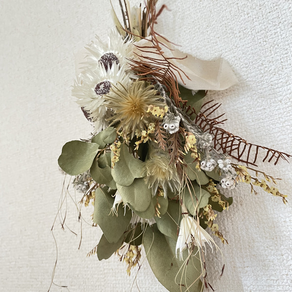 dried flower mini swag 2枚目の画像