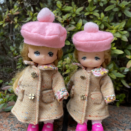 032 ミキちゃんマキちゃん ハンドメイド 服 リバティ 花柄