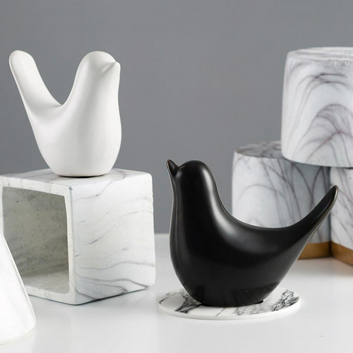 焼物 鳥の形 インテリア装飾品 陶器作品-鳥の置物A-1 / 中奥 麻美 | GALLERY 2511オンライン