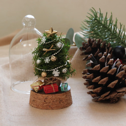 ちょっぴりお洒落なミニチュアクリスマスツリー 3枚目の画像