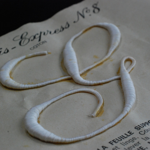 アンティーク イニシャルシート モノグラムシートG No8 ワッペン