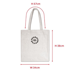 【竹素材のBamboo bag】 トートバッグ 7枚目の画像