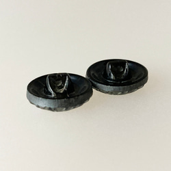 【送料無料】2個 1930s チェコ製 アンティーク ヴィンテージ ガラスボタン 素材 [EY8093] 7枚目の画像