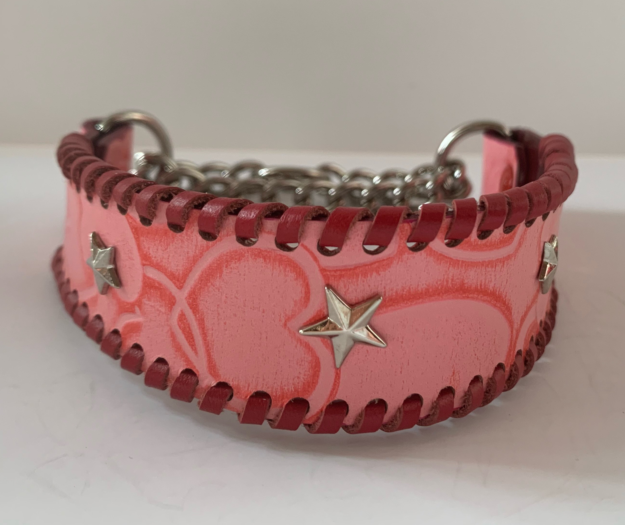 犬の本革ハーフチョークNo.146(小型犬)