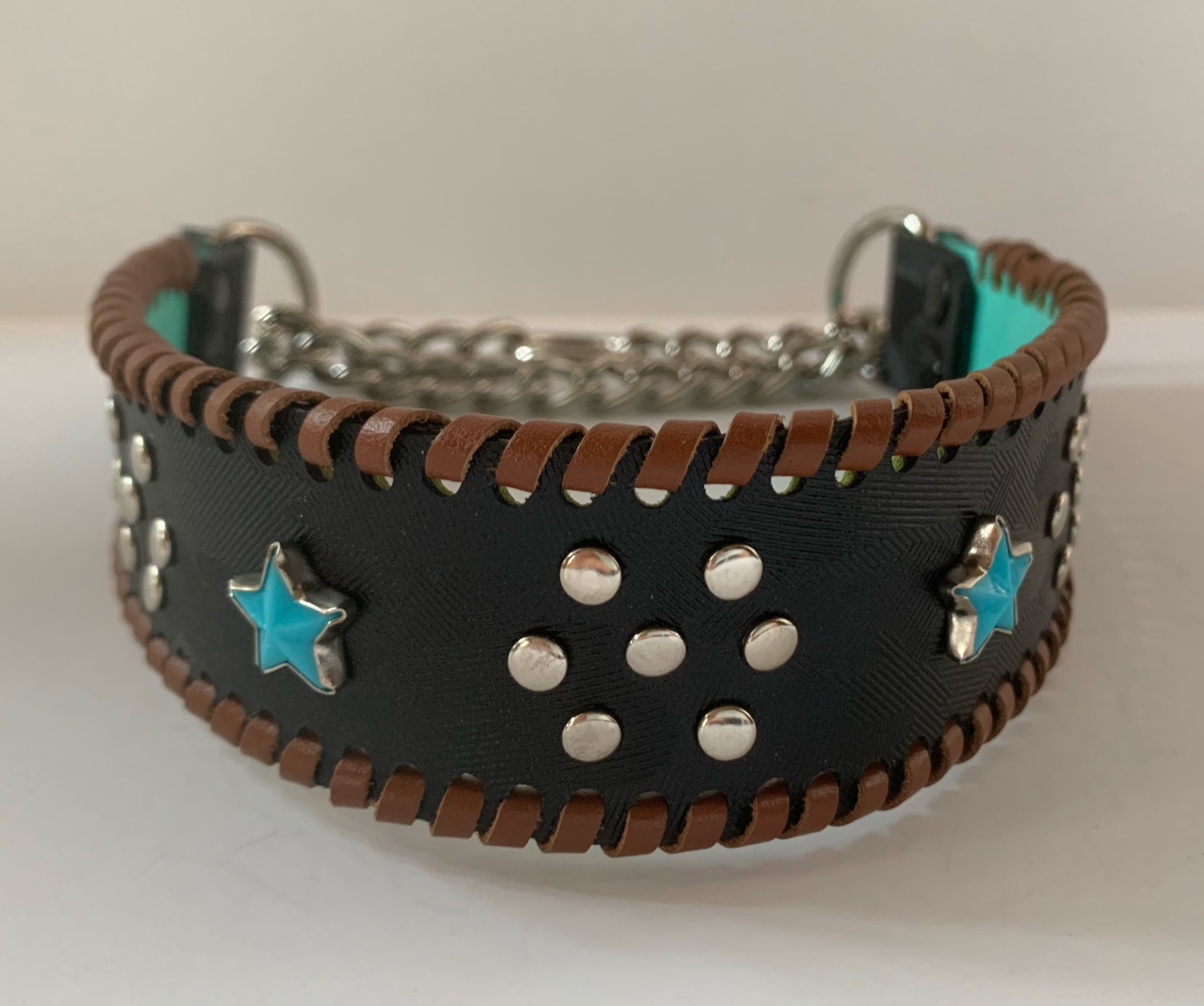 犬の本革ハーフチョークNo.149(中型犬)