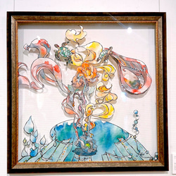 イラストオーダー、切り絵オーダー 剥がし切り 切り絵 オーダー 立体切り絵作家 SouMa | 立体切り絵