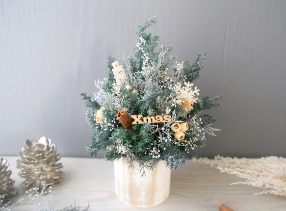 Christmas tree -white- 5枚目の画像