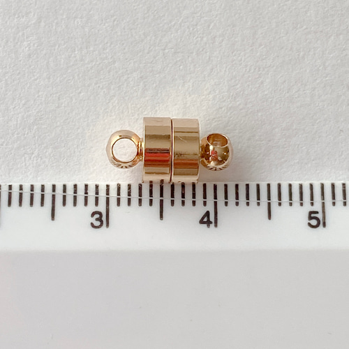 高品質 14kgf マグネット式 ネックレス ブレスレット 留め具 筒型 4ぺ