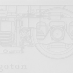 鉄道ステッカー 集電装置 ＆ 台車 セット（パンタグラフ ＆ 台車）　鉄道グッズ 5枚目の画像