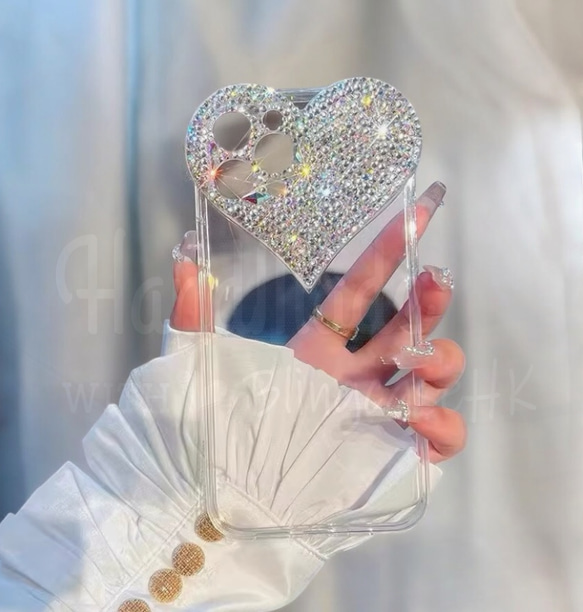 ブリング ラインストーン iPhone 16 17 Pro Max 全機種対応 ケース