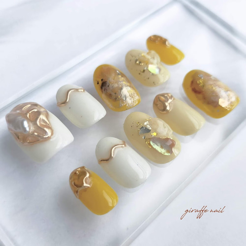 EVERNAIL ネイルチップセット イエロー系 EVERNAIL ネイルチップセット イエロー系（ネイルチップ