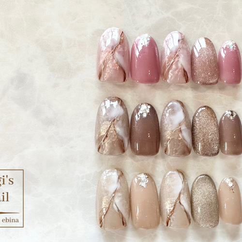 ネイルチップ No.18 ニュアンスネイル nail ジェルネイル ネイルチップ