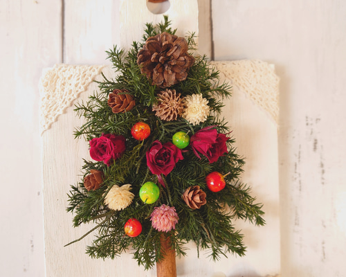 カッティングボード リース カッティングボードのクリスマスツリー作り♪ | 新潟県 長岡市