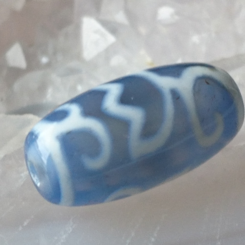 すっぎょい珍しい！青玉髄天珠たん！すっぎょい！ すっぎょい珍しい！青玉髄天珠たん！すっぎょい！ 青玉髄 龍眼天珠 |