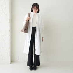 Morino Gakko 超值 3 件組 100 件棉質高領 Teleco 上衣套裝（白色、灰色和黑色） 第16張的照片