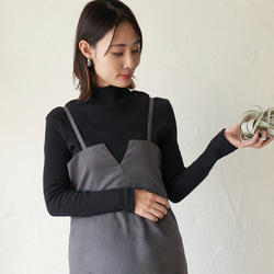 ﾓﾘﾉｶﾞｯｺｳ お得な3枚セットコットンハイネックテレコトップス (ホワイト&グレー&ブ｜ mg-th-set-03 19枚目の画像