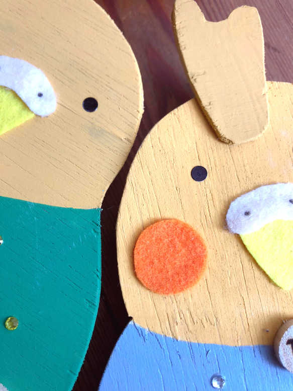 鳥さんの掛け時計 9枚目の画像