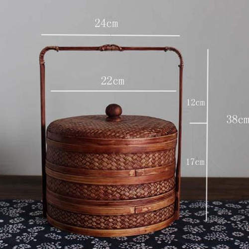 收納籃 茶道具籠 茶具 竹細工 收納 竹工芸 竹かごだけです その他置物