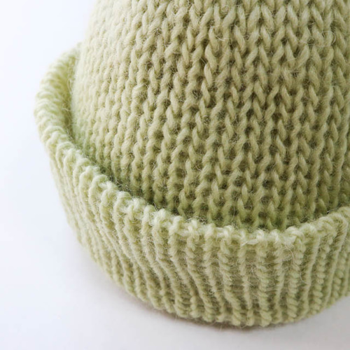果物帽子 ハンドメイド 青りんご