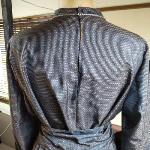オーダー】大島紬 着物リメイク パンツスーツ セットアップ