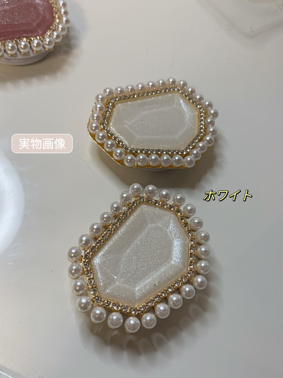 ポップソケット　　スマホリング　スマホグリップ　グリップトック　韓国　キラキラ　宝石　落下防止 7枚目の画像