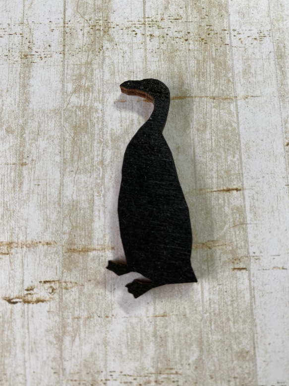 木製　ウッドパーツ　ペンギン　小　10 2枚目の画像