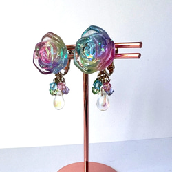 ＃259 ディープブルー✴ちょうちょ✴レジンヘアゴムキーホルダーブローチ 259 ディープブルー✴ちょうちょ✴レジンヘアゴムキーホルダーブローチ