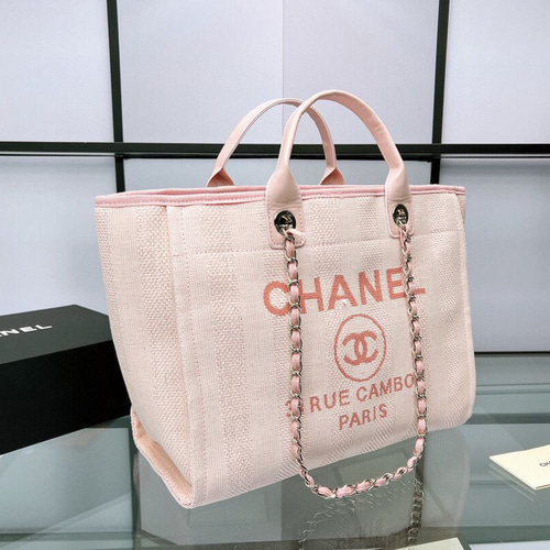 シャネル CHANEL キャンバス トートバッグ  レディース