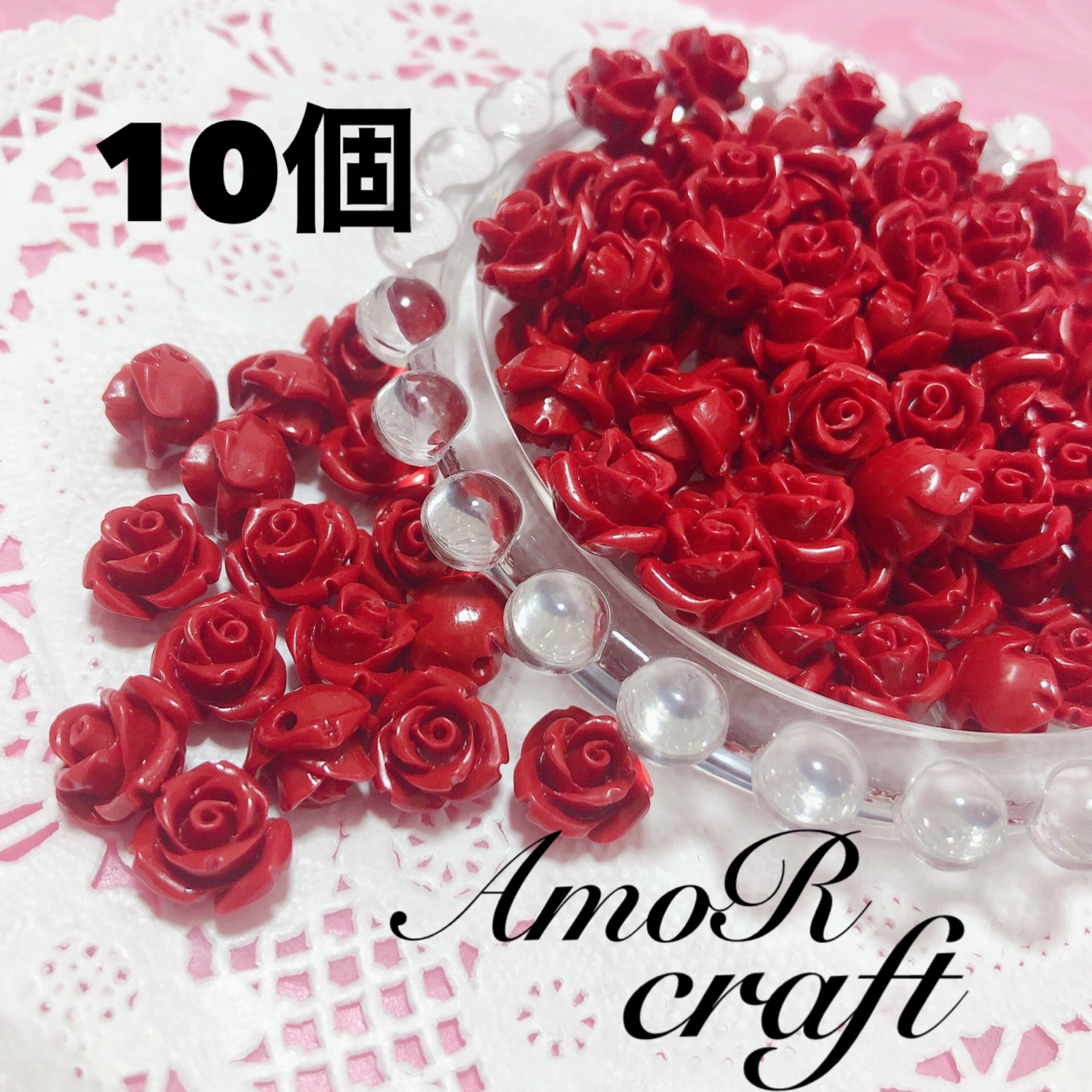 ラリマー　Rose 薔薇　彫刻ビーズ　ブレスレット ラリマー Rose 薔薇 彫刻ビーズ ブレスレット