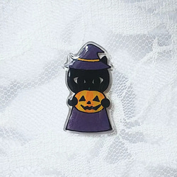黒ねこさん ブローチ ハロウィン No. 83-22 ブローチ フラワー 通販